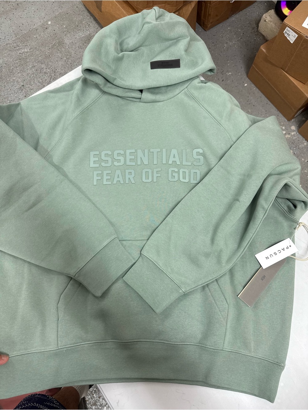 Fear Of God Essentials Sycamore Size L Brand New With Tags